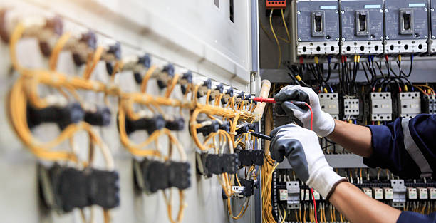 Professional Electrician technician working in Pine Mountain Lake, CA